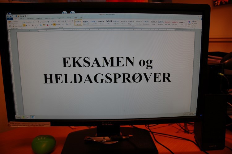 Bilde av dataskjerm Bilde av dataskjerm