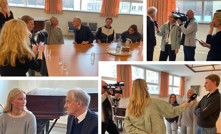 Statsministeren besøker OHG