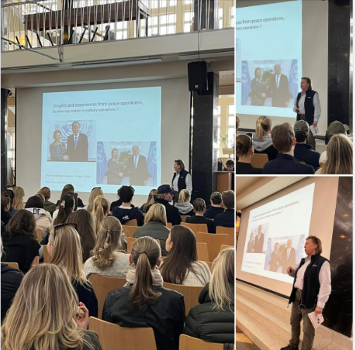 Foto: OHG Besøk av Kristin Skogen Lund