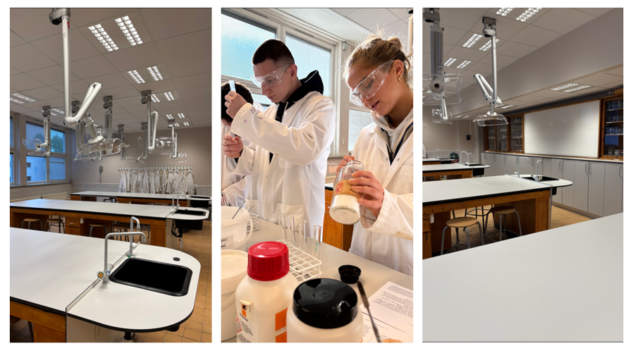 Kjemilaben er pusset opp