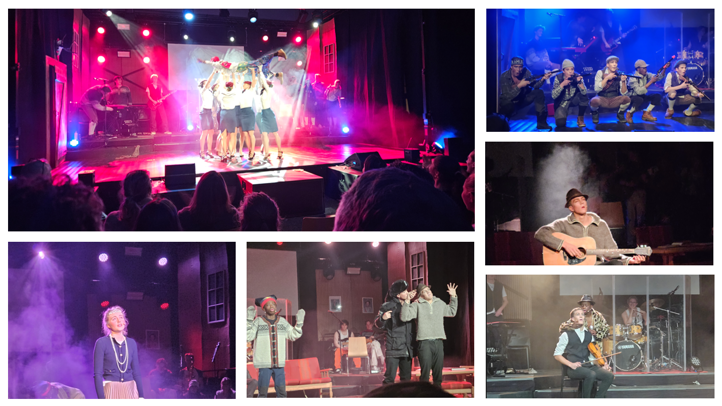 Klipp fra fjorårets revy